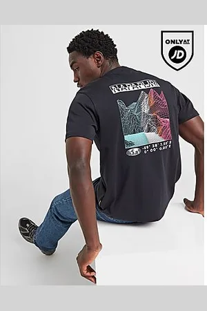 Napapijri Back Mountain Graphic Contour T-Shirt - Mens