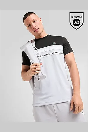 Lacoste Colour Block Tape T-Shirt - Mens