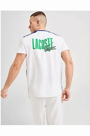 Lacoste Back Logo Colour Block T-Shirt - Mens