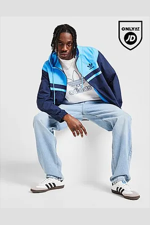 adidas Retro Windbreaker Jacket - Mens