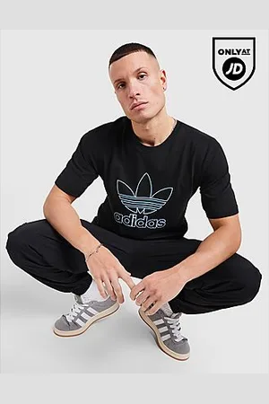 adidas Outline Trefoil T-Shirt - Mens