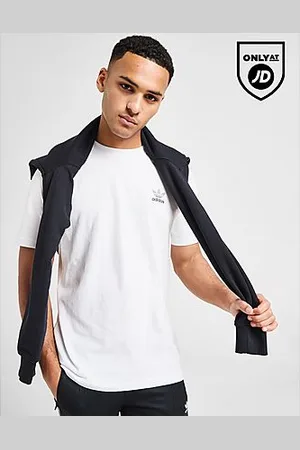 adidas Multi Colour Contrast Logo T-Shirt - Mens