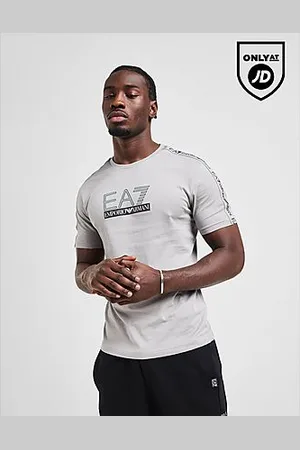 EA7 Tape Large Logo T-Shirt - Mens