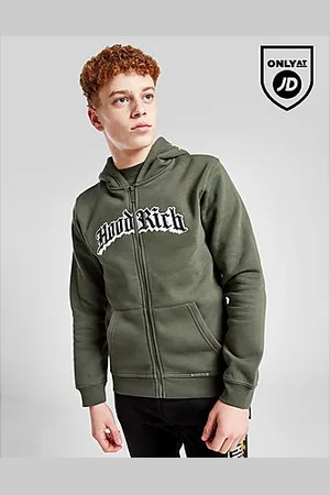Hoodrich Gothic Full Zip Hoodie Junior - Mens