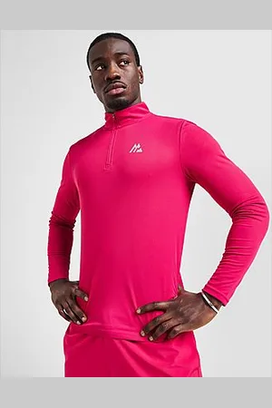 MONTIREX Peak Grid 1/4 Zip Top - Mens