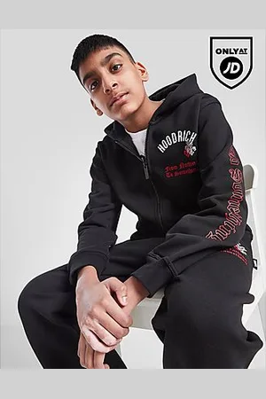 Hoodrich Shadow Full Zip Hoodie Junior - Mens