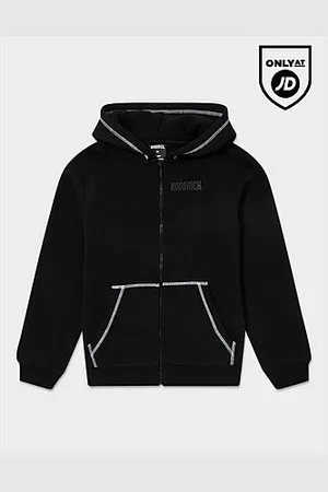 Hoodrich Stitch Oversized Full Zip Hoodie Junior - Mens
