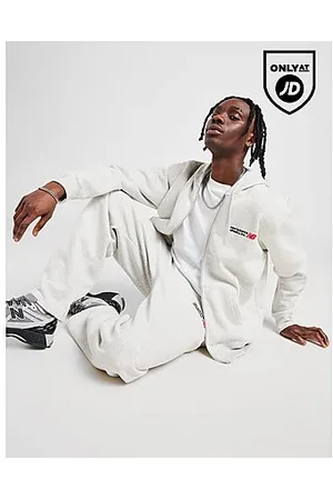 New Balance Core Logo Full Zip Hoodie - Mens