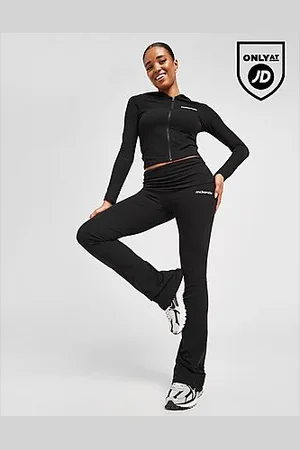 McKenzie Fold-Over Flare Leggings