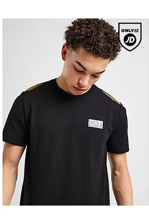 EA7 7 Lines Pique T-Shirt - Mens