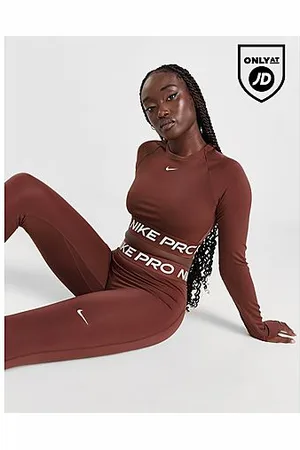 Nike Pro Long Sleeve Cropped Top