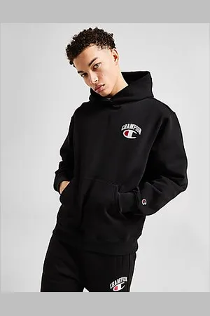 Champion Back Logo Overhead Hoodie - Mens