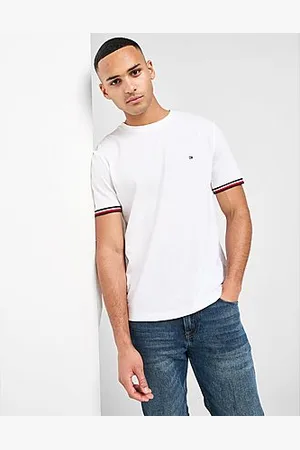 Tommy Hilfiger Pique Cuff T-Shirt - Mens