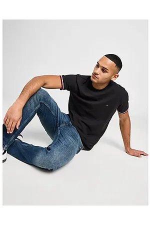 Tommy Hilfiger Pique Cuff T-Shirt - Mens