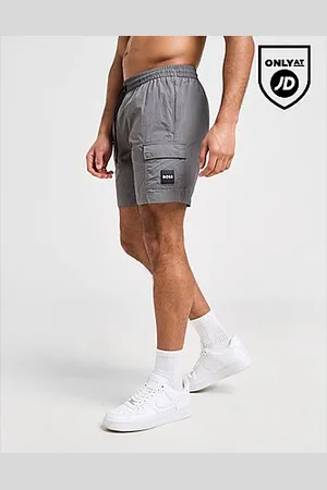 HUGO BOSS Badge Cargo Swim Shorts - Mens