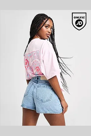 Unlike Humans High-Rise Mom Shorts