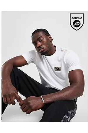 EA7 7 Lines Pique T-Shirt - Mens