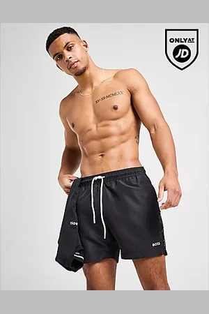 HUGO BOSS Repeat Tape Swim Shorts - Mens