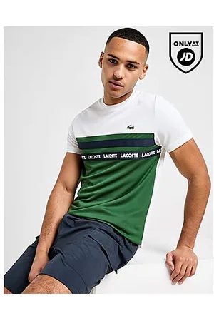 Lacoste Colour Block Tape T-Shirt - Mens