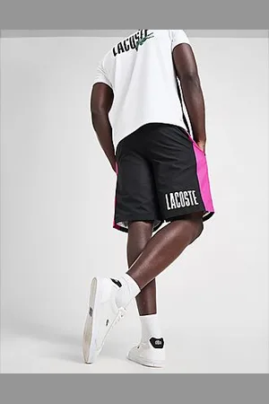 Lacoste Back Logo Colour Block Shorts - Mens