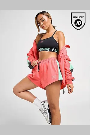 P.E Nation Impact Woven Colour Block Shorts