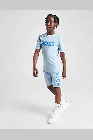 HUGO BOSS Logo Swim Shorts Junior - Mens