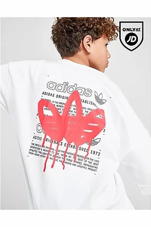 adidas Graffiti Trefoil T-Shirt Junior - Mens