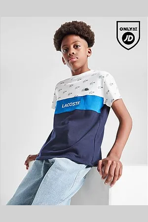 Lacoste All Over Print Cut & Sew T-Shirt Junior - Mens