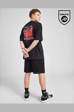 adidas Graffiti Trefoil T-Shirt Junior - Mens