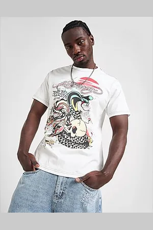 ED HARDY Snake Sunset T-Shirt - Mens