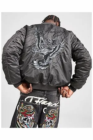 ED HARDY 97 Varsity Jacket - Mens