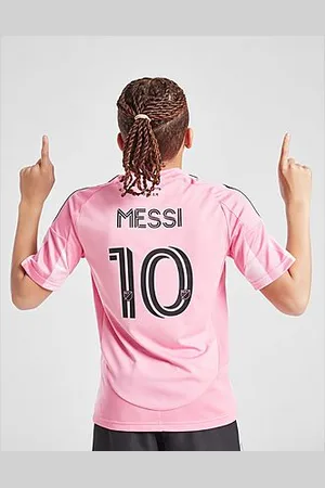 adidas Inter Miami CF 2025/26 Messi #10 Home Shirt Junior - Mens