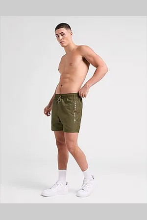 Tommy Hilfiger Side Logo Swim Shorts - Mens