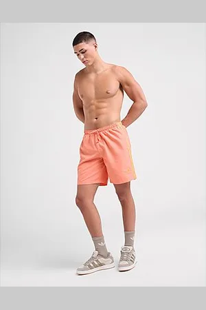 adidas Adicolor 3-Stripes 8" Swim Shorts - Mens