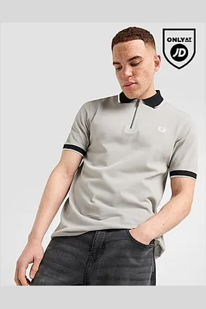 Fred Perry Zipped Polo Shirt - Mens