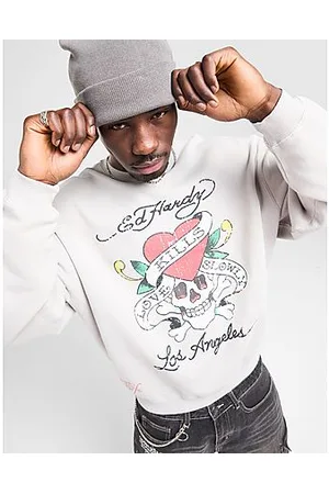 ED HARDY Love Kills Slowly Crew Sweatshirt - Mens