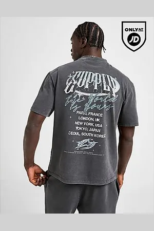 Supply & Demand Chrome Star T-Shirt - Mens