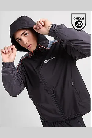 Red Run Activewear Tech Jacket - Mens