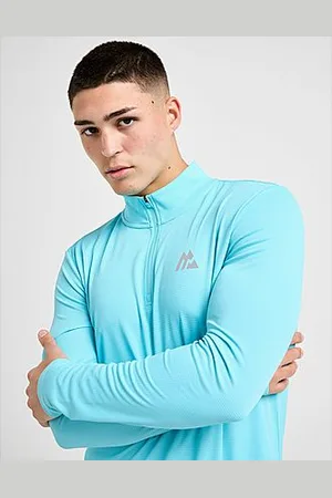 MONTIREX Peak Gridded 1/4 Zip Top - Mens