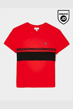 Lacoste Tape T-Shirt Junior - Mens