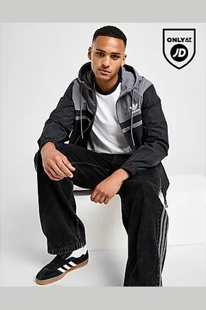 adidas Colour Block Vintage Windbreaker - Mens