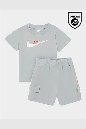 Nike Double Swoosh T-Shirt/Cargo Shorts Set Infant - Mens