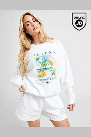 adidas Island Club Crew Sweatshirt - Mens