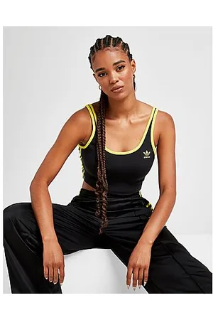 adidas 3-Stripes Crop Tank Top