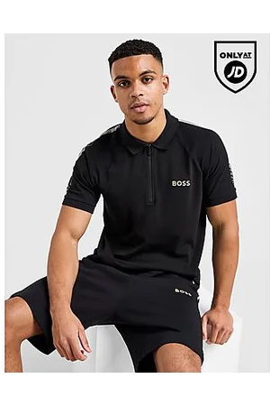 HUGO BOSS Philix Zip Polo Shirt - Mens