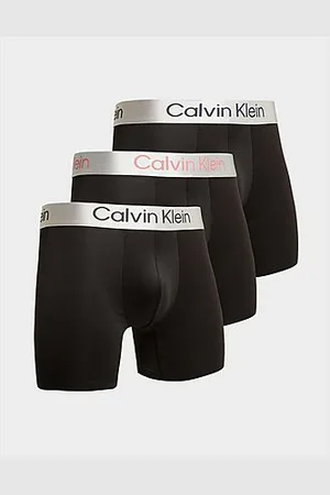 Calvin Klein 3-Pack Micro Stretch Trunks - Mens