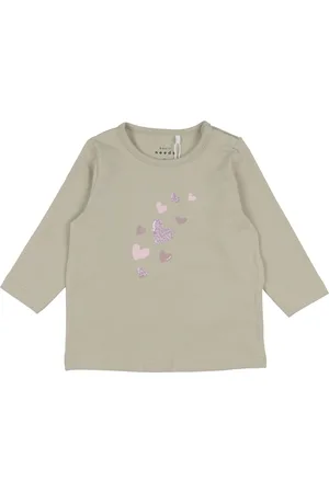 NAME IT Pusero - NbfVubie - puhdas kashmir/Hearts - - 1½ v (86) - Pusero