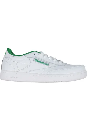 Reebok Kengät - Club C Junior - Valkoinen/Vihreä - - 36,5 - Kengät