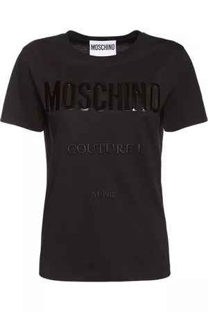 Moschino Logo Cotton Jersey T-shirt