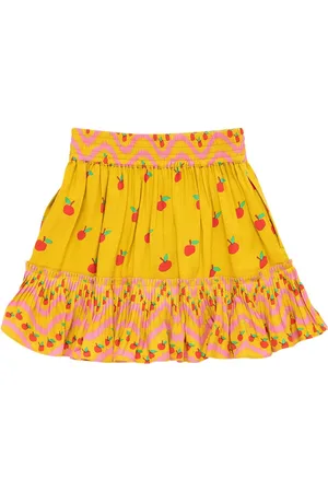 Stella McCartney Tytöt Printtihameet - Apple Print Viscose Mini Skirt